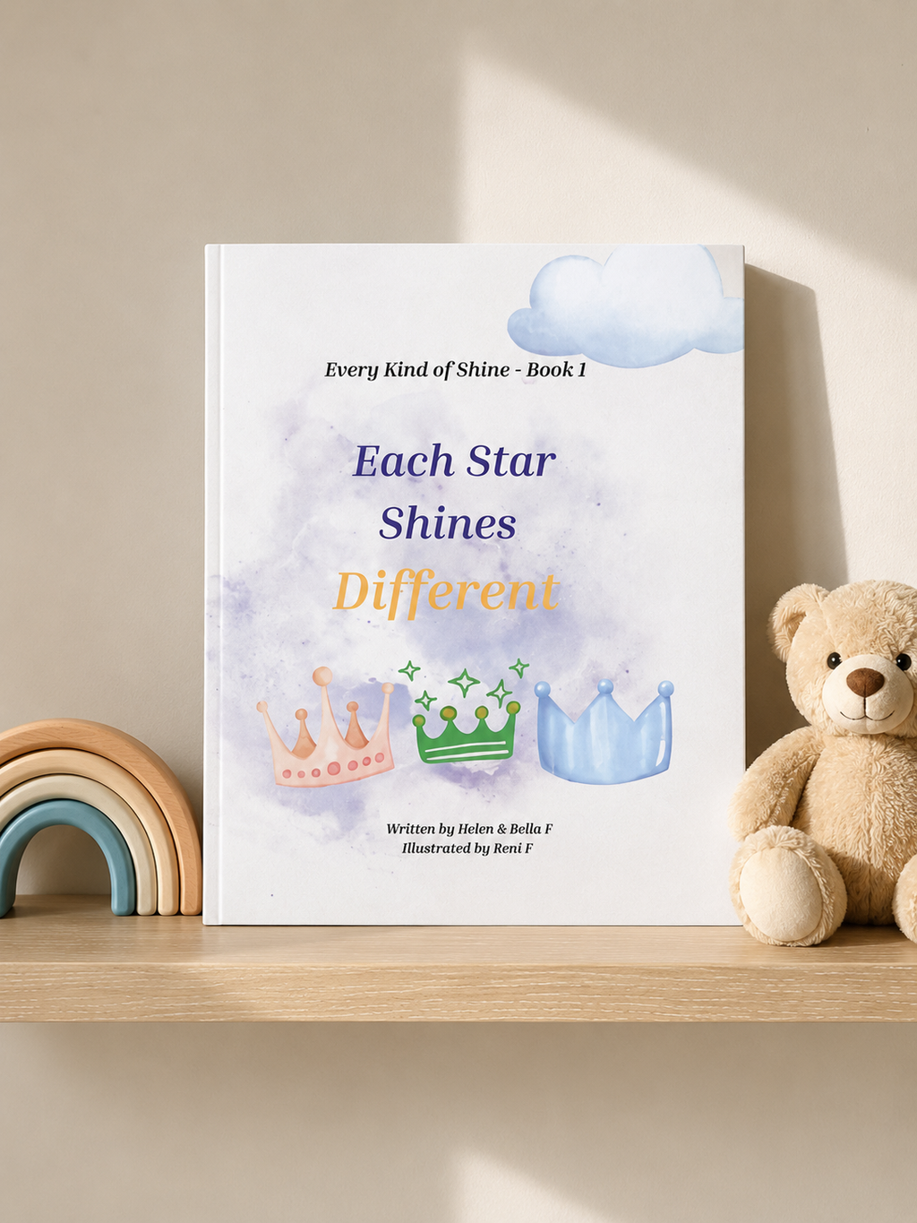 Each Star Shines Different- Children's book