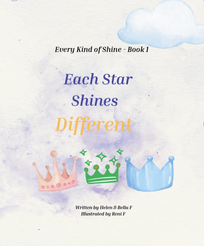 Each Star Shines Different- Children's book