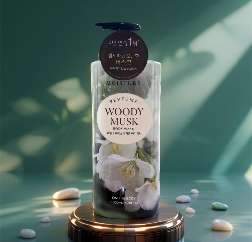 Woody Musk Body Wash – Deep Clean & Lasting Freshness (37 oz)